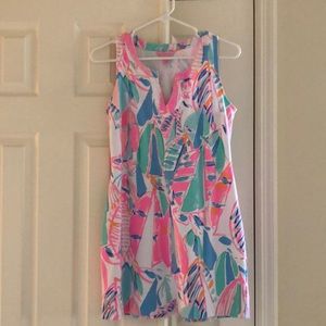 Lilly Pulitzer Estrada Dress Size Small Out To Sea